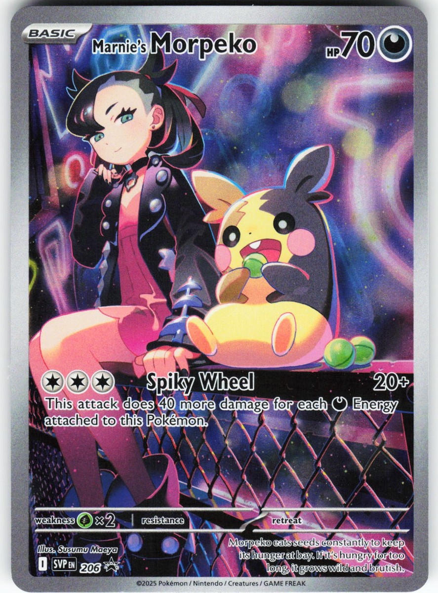 Marnie's Morpeko (Scarlet & Violet Promos) #206