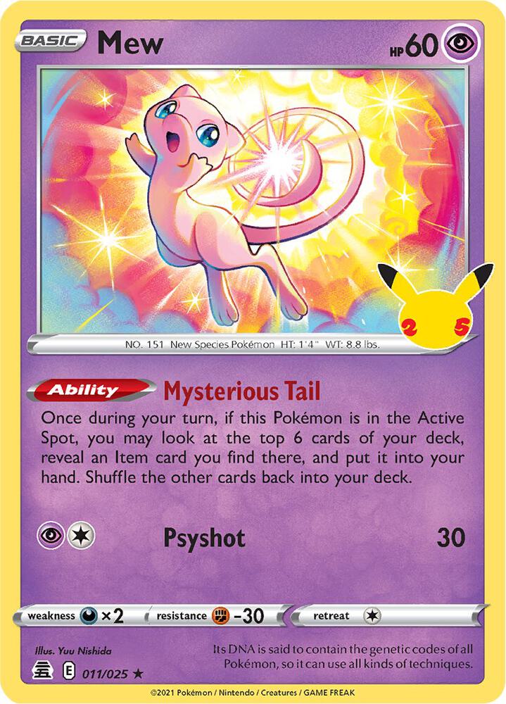 Mew (Celebrations) #25