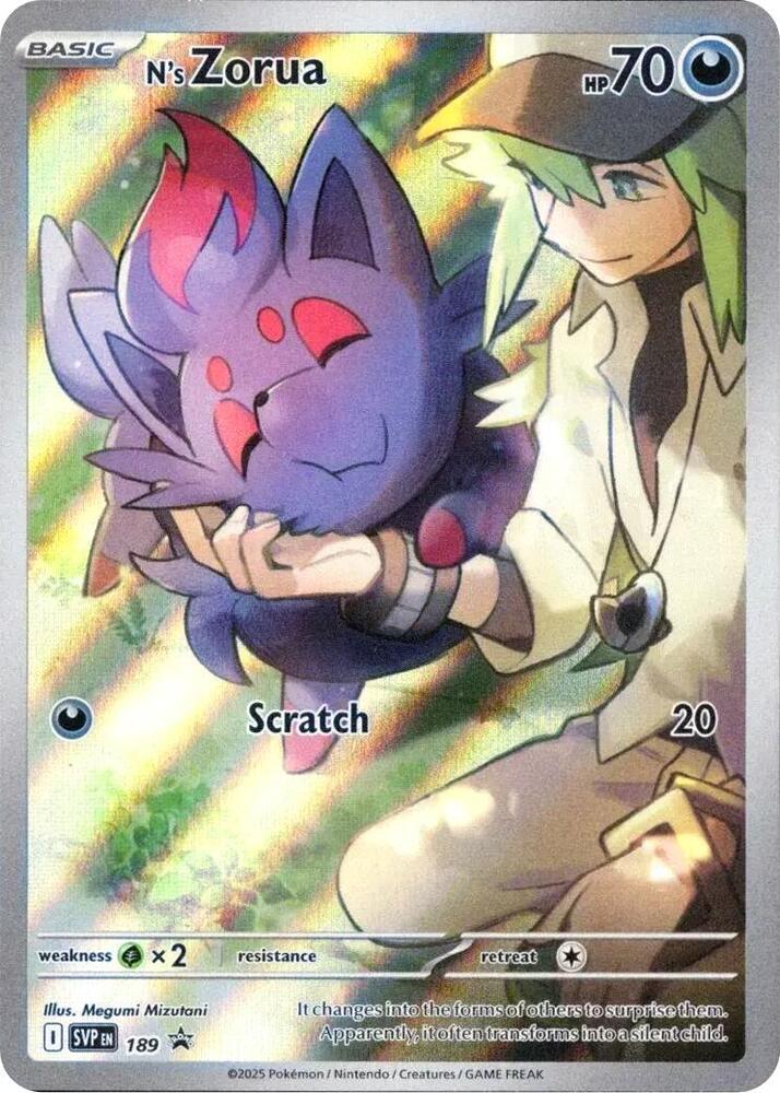 N's Zorua (Scarlet & Violet Promos) #189