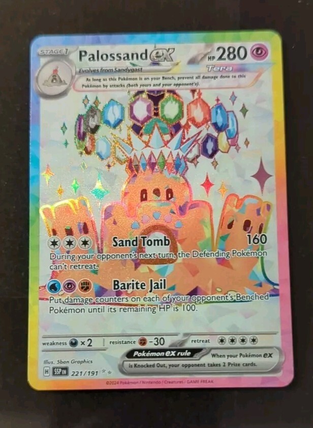 Palossand ex (Surging Sparks) #221