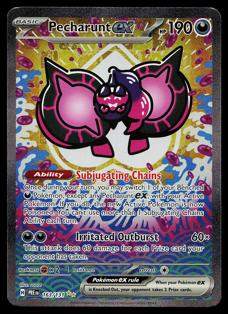 Pecharunt ex (Prismatic Evolutions) #163