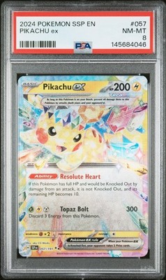 Pikachu ex (Surging Sparks) #57