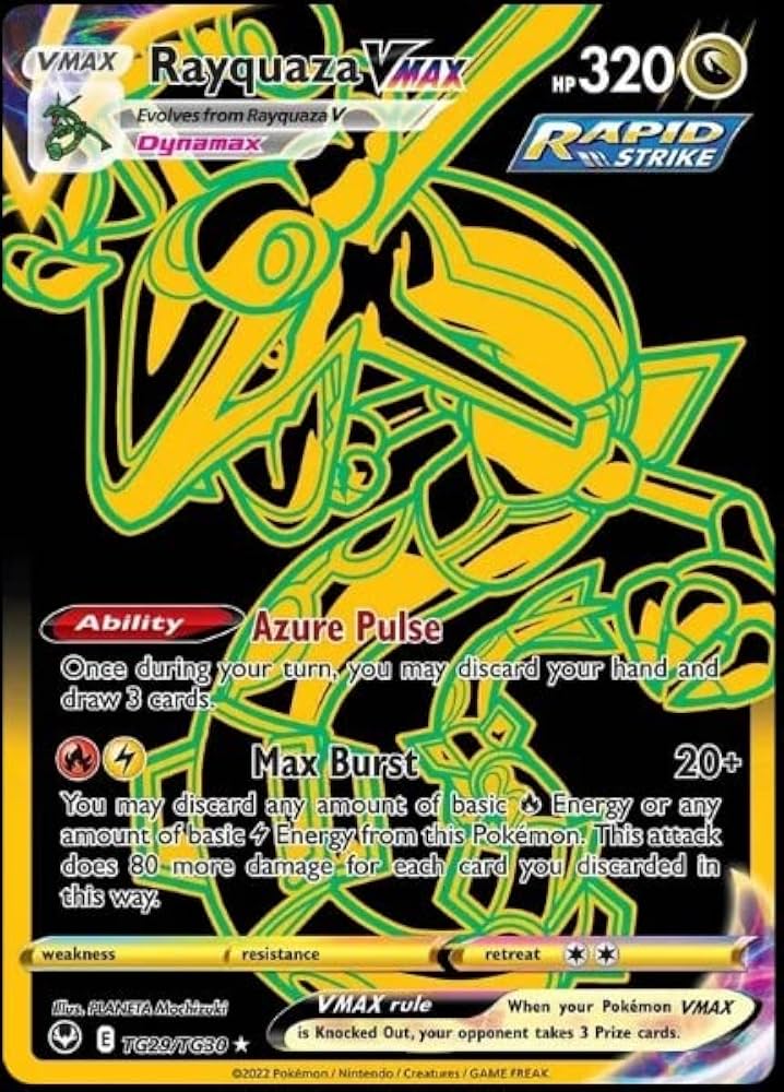 Rayquaza VMAX (Silver Tempest Trainer Gallery) #TG29