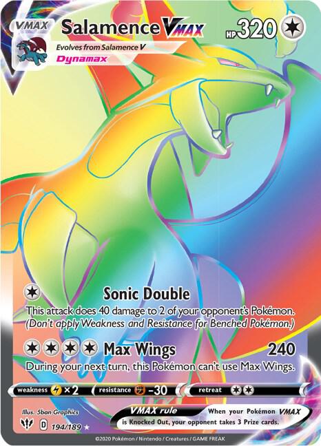 Salamence VMAX (Darkness Ablaze) #194