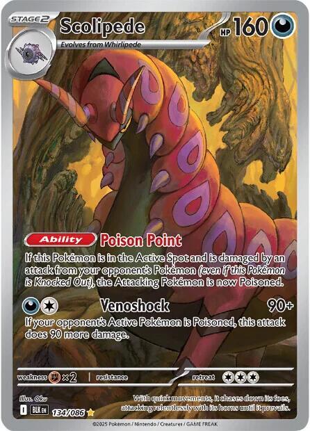 Scolipede (Black Bolt) #134
