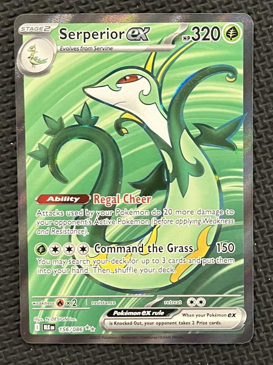 Serperior ex (Black Bolt) #156