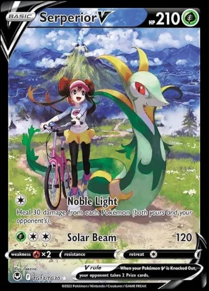 Serperior V (Silver Tempest Trainer Gallery) #TG13