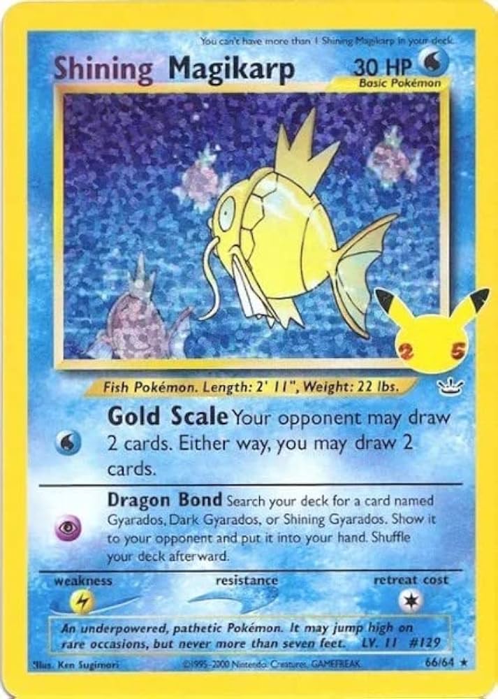 Shining Magikarp (Celebrations: Classic Collection) #66