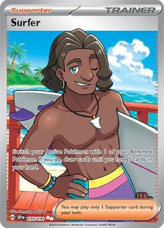 Surfer (Surging Sparks) #235