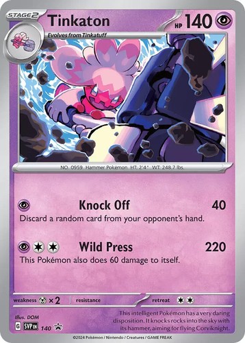 Tinkaton (Scarlet & Violet Black Star Promos) #140