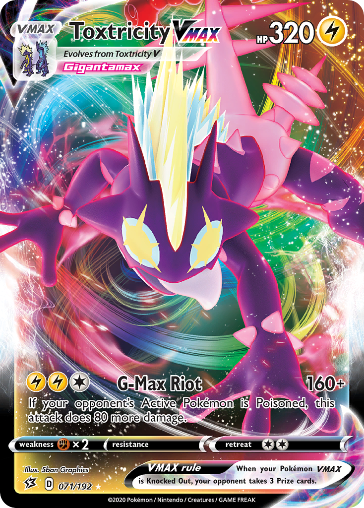 Toxtricity VMAX (Rebel Clash) #71