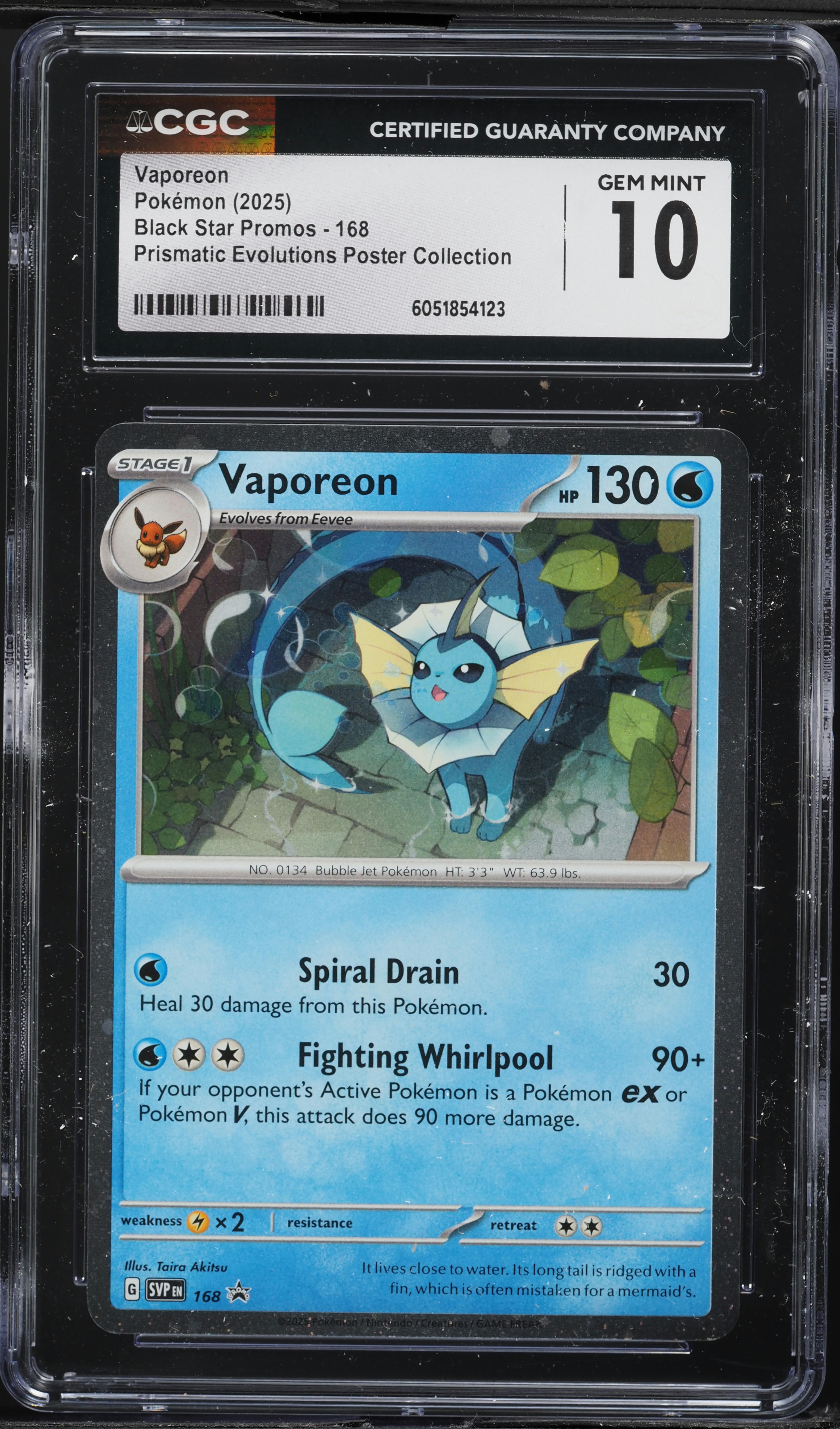 Vaporeon (Scarlet & Violet Promos) #168
