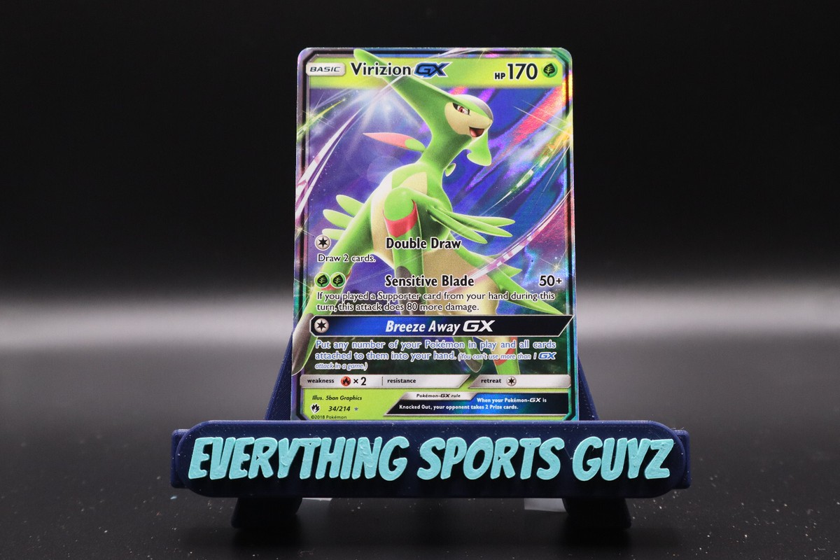 Virizion-GX (Lost Thunder) #34