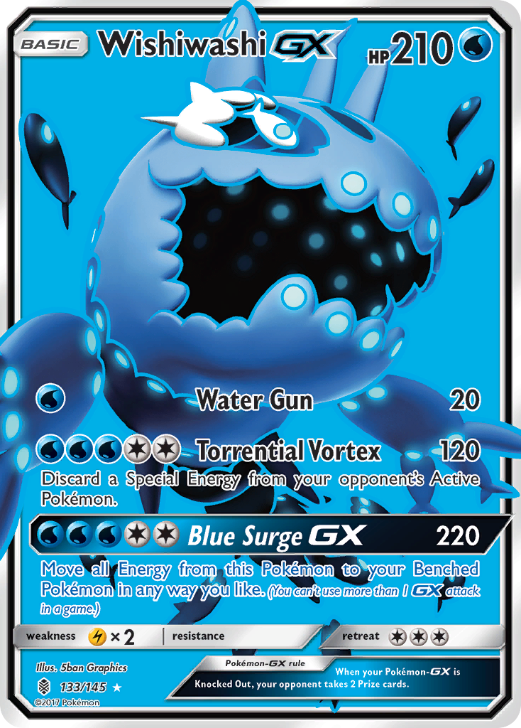 Wishiwashi-GX (Guardians Rising) #133