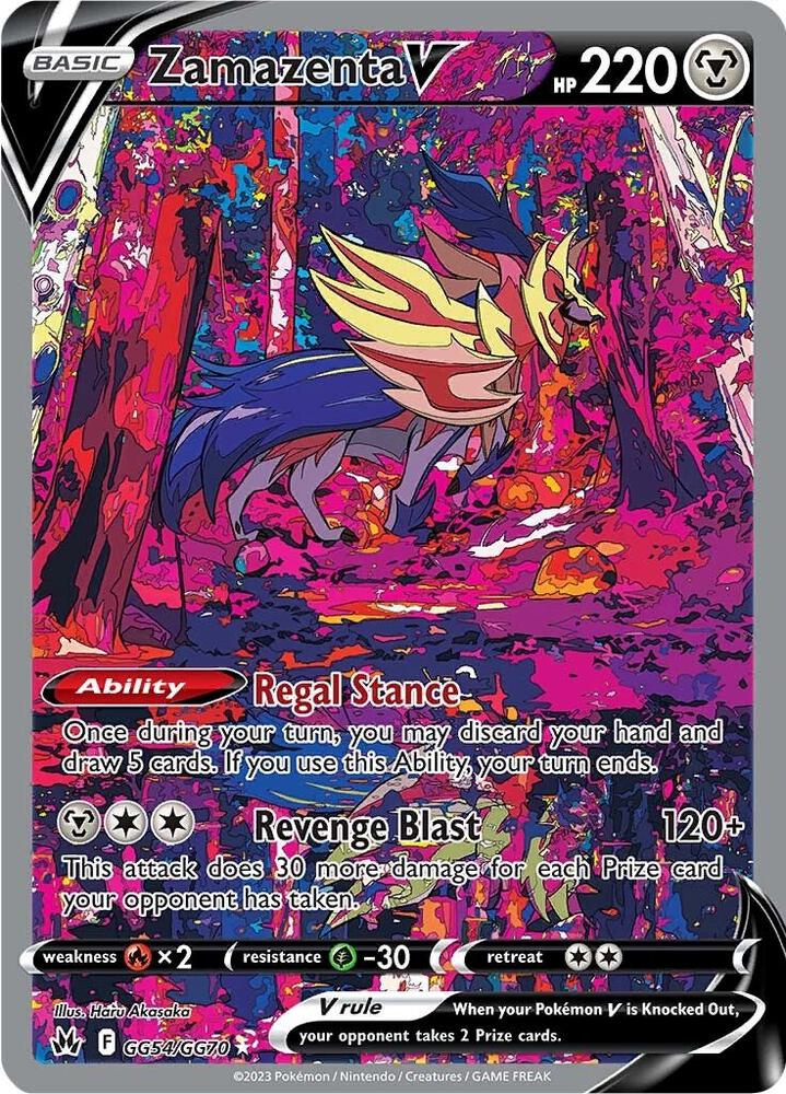 Zamazenta V (Crown Zenith Galarian Gallery) #GG54
