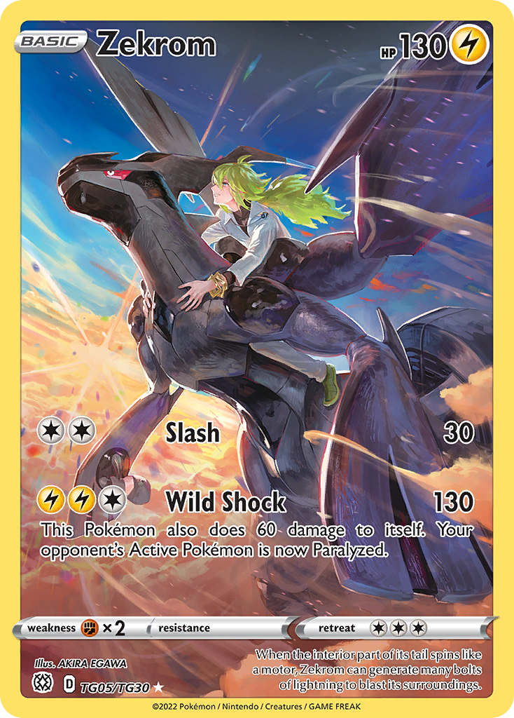 Zekrom (Brilliant Stars Trainer Gallery) #TG05