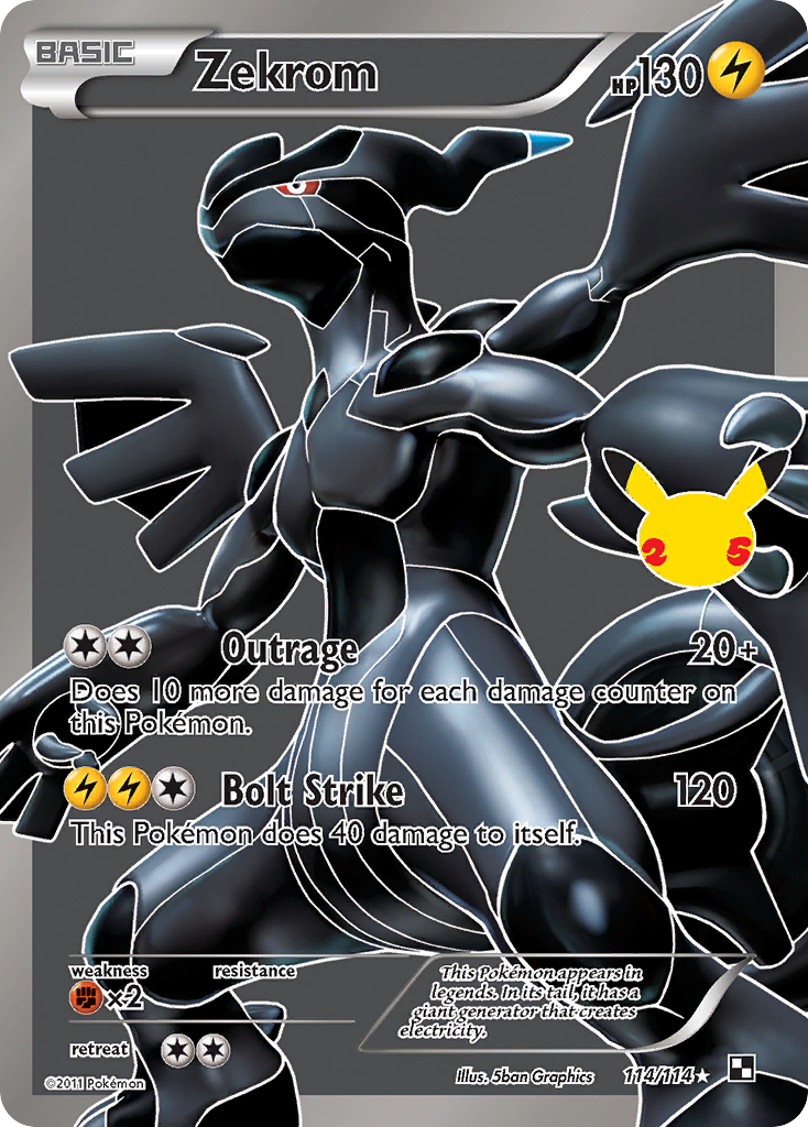 Zekrom (Celebrations: Classic Collection) #114
