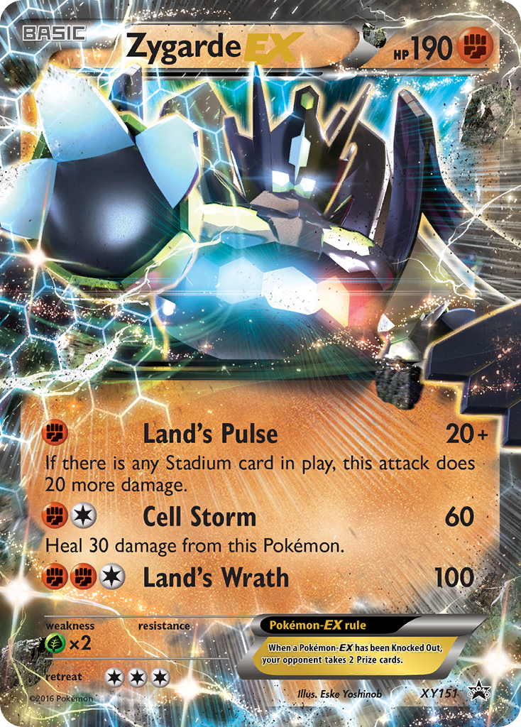 Zygarde-EX (XY Black Star Promos) #XY151