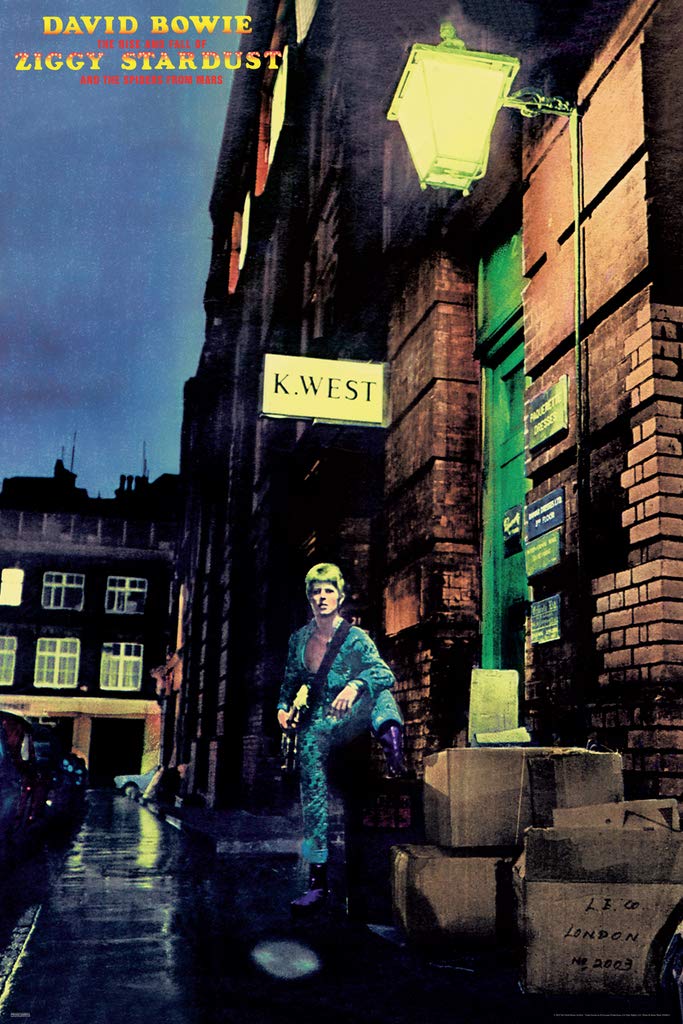 David Bowie The Rise And Fall Of Ziggy Stardust And The Spiders From Mars Framed Album Art Print