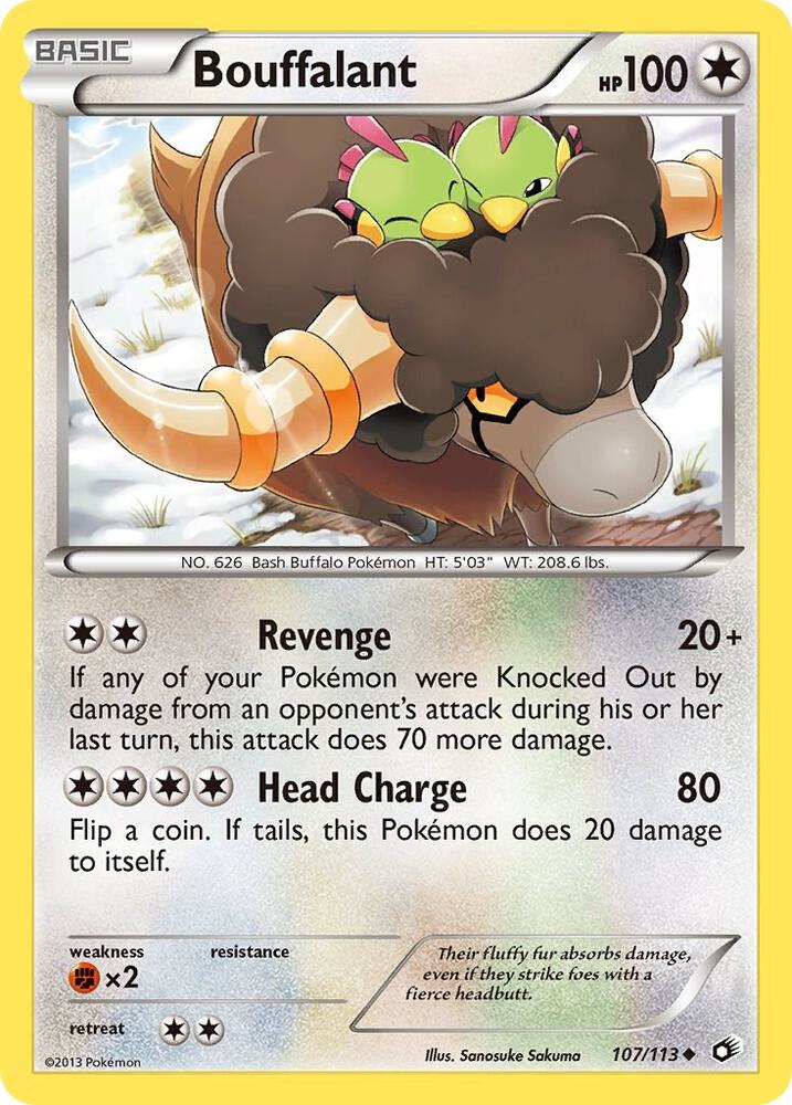 Bouffalant (Legendary Treasures) #107