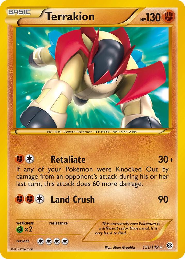 Terrakion (Boundaries Crossed) #151