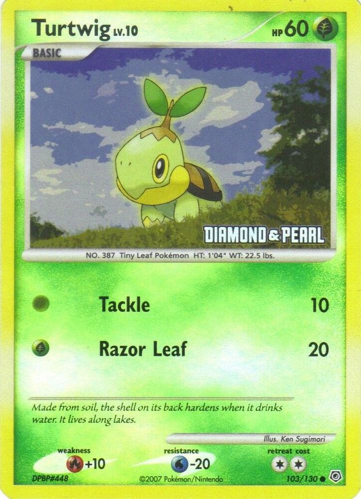 Turtwig (Diamond & Pearl) #103