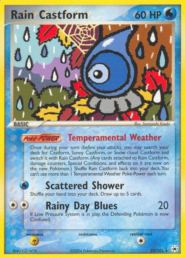 Rain Castform (Hidden Legends) #23