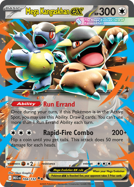 Mega Kangaskhan ex (Mega Evolution) #104