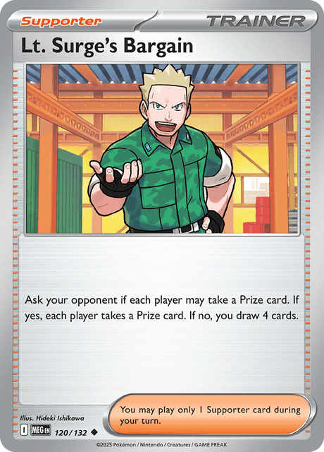 Lt. Surge's Bargain (Mega Evolution) #120