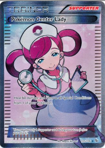 Pokémon Center Lady (Mega Evolution) #123