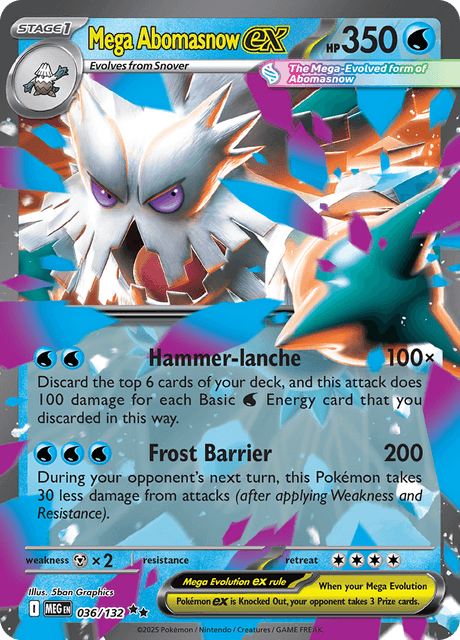 Mega Abomasnow ex (Mega Evolution) #36