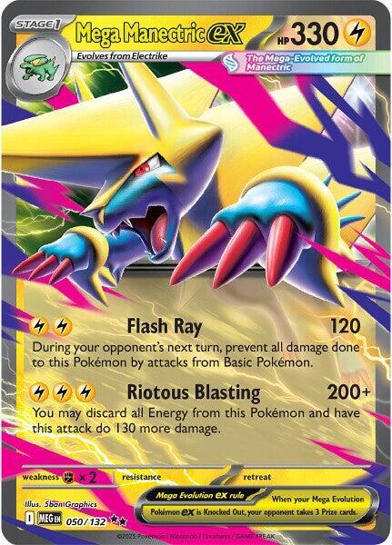 Mega Manectric ex (Mega Evolution) #50