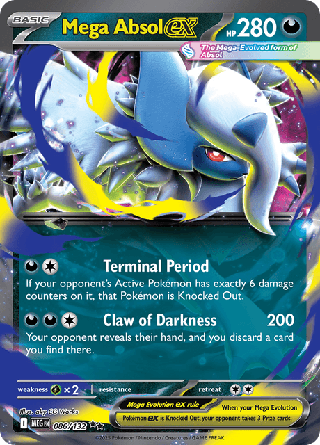 Mega Absol ex (Mega Evolution) #86