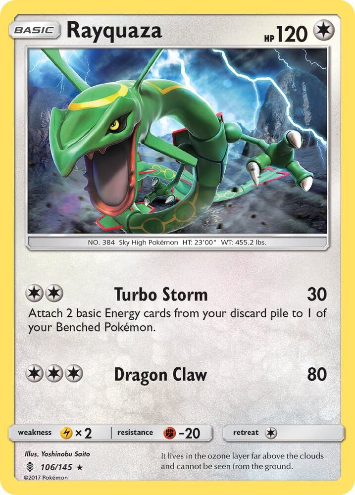 Rayquaza (Guardians Rising) #106
