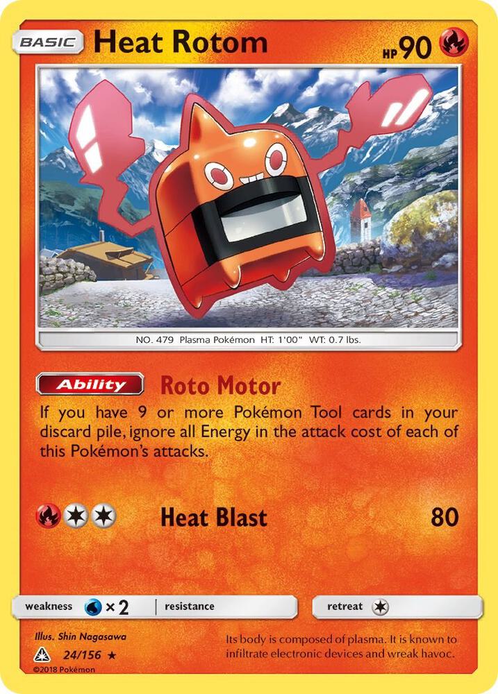 Heat Rotom (Ultra Prism) #24