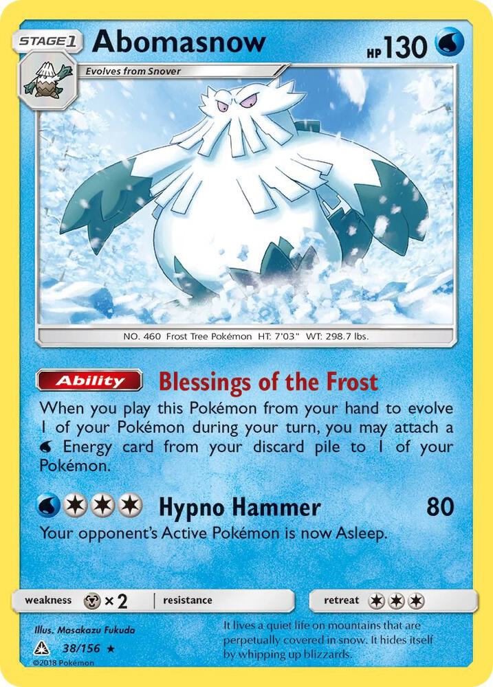 Abomasnow (Ultra Prism) #38