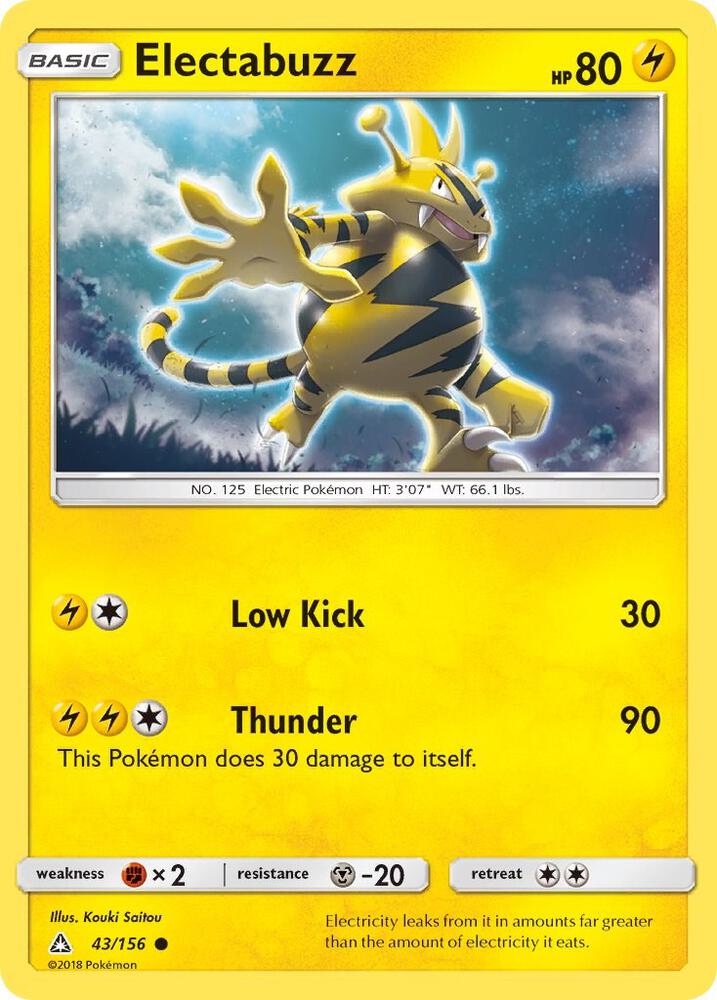 Electabuzz (Ultra Prism) #43