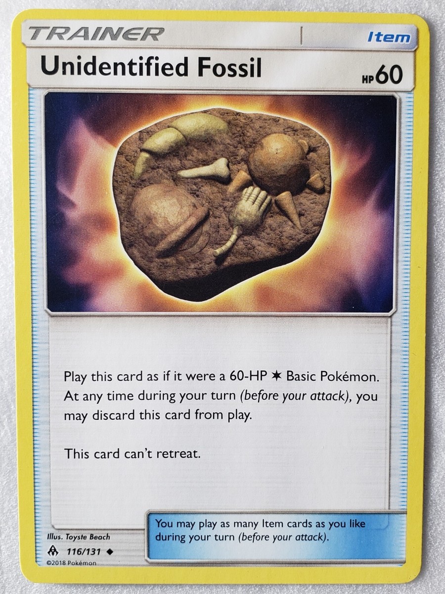 Unidentified Fossil (Forbidden Light) #116