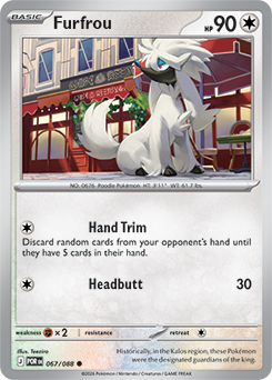 Furfrou (Forbidden Light) #99