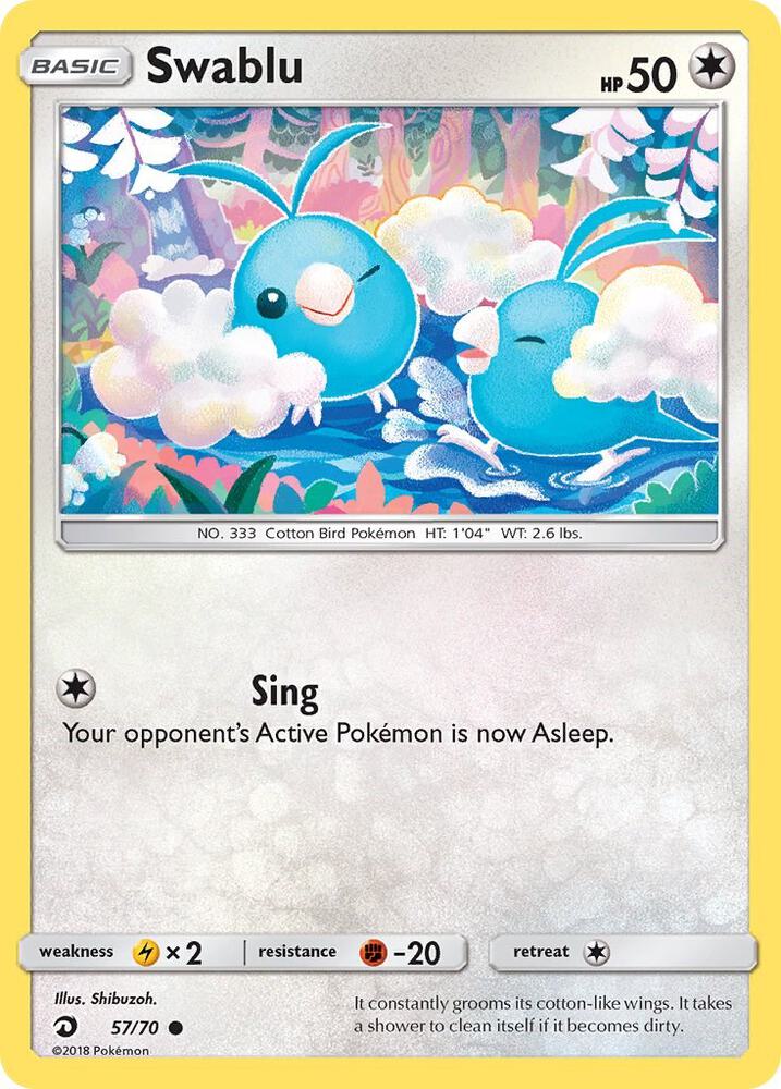 Swablu (Dragon Majesty) #57