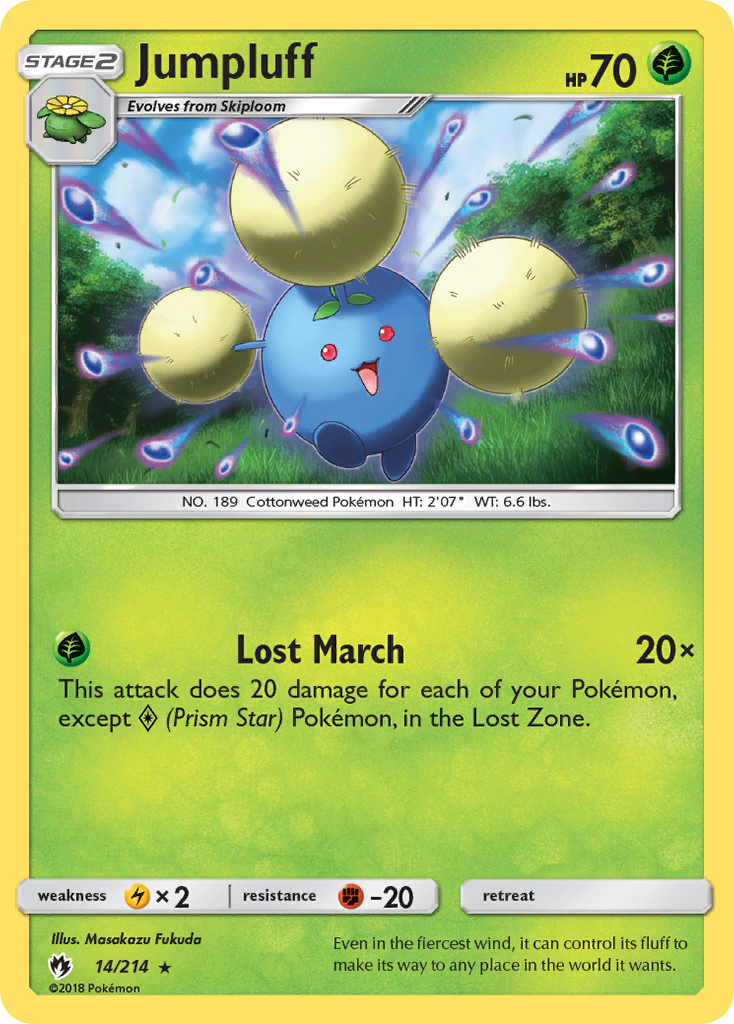 Jumpluff (Lost Thunder) #14