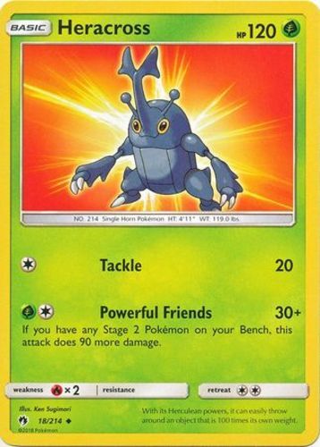 Heracross (Lost Thunder) #18