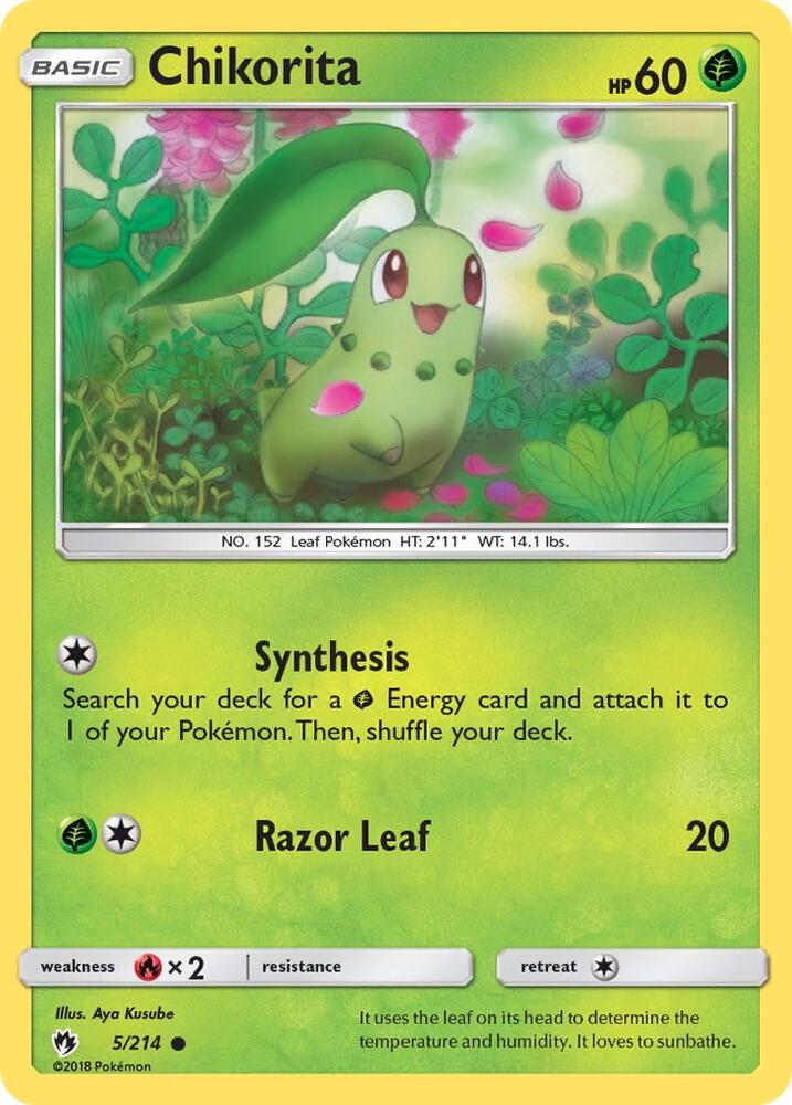 Chikorita (Lost Thunder) #5