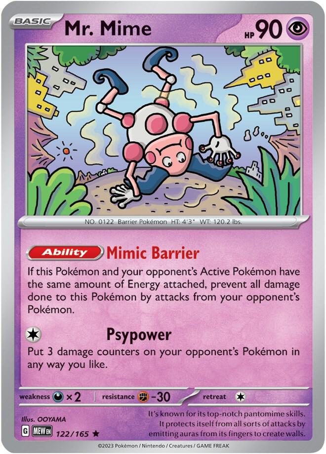 Mr. Mime (151) #122
