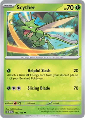 Scyther (151) #123