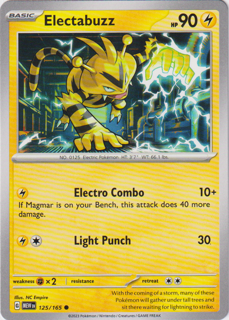 Electabuzz (151) #125
