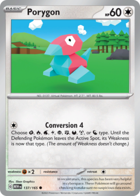 Porygon (151) #137