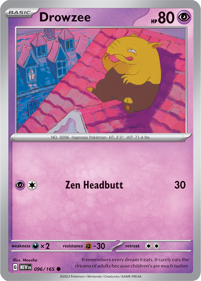 Drowzee (151) #96