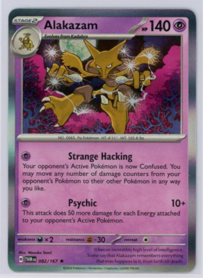 Alakazam (Twilight Masquerade) #82