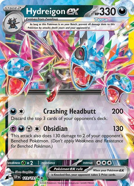 Hydreigon ex (Surging Sparks) #119